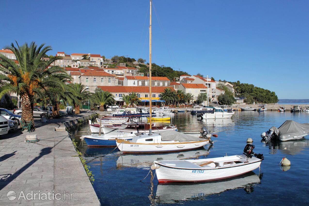 Račišće på otoku Korčula (Južna Dalmacija)