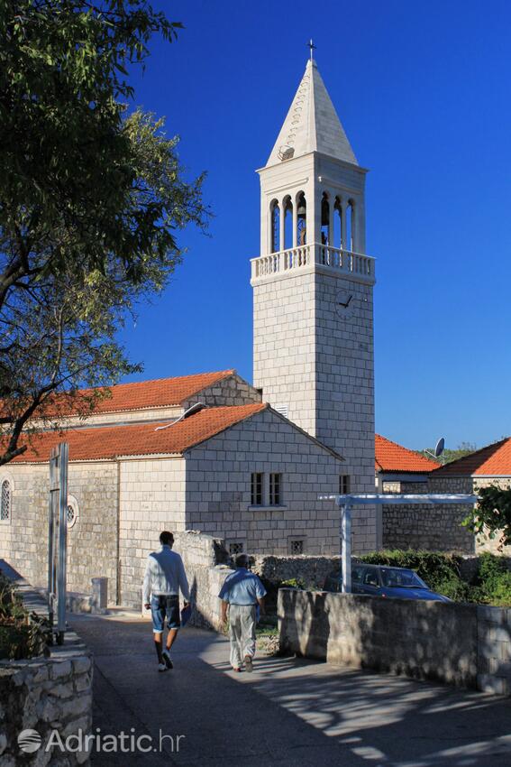 Lumbarda op de route Korčula (Južna Dalmacija)