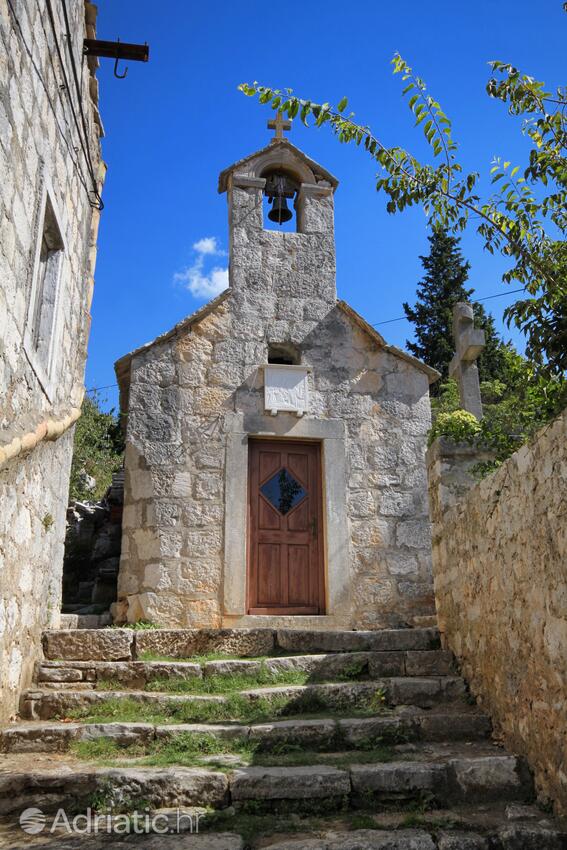 Lumbarda op de route Korčula (Južna Dalmacija)