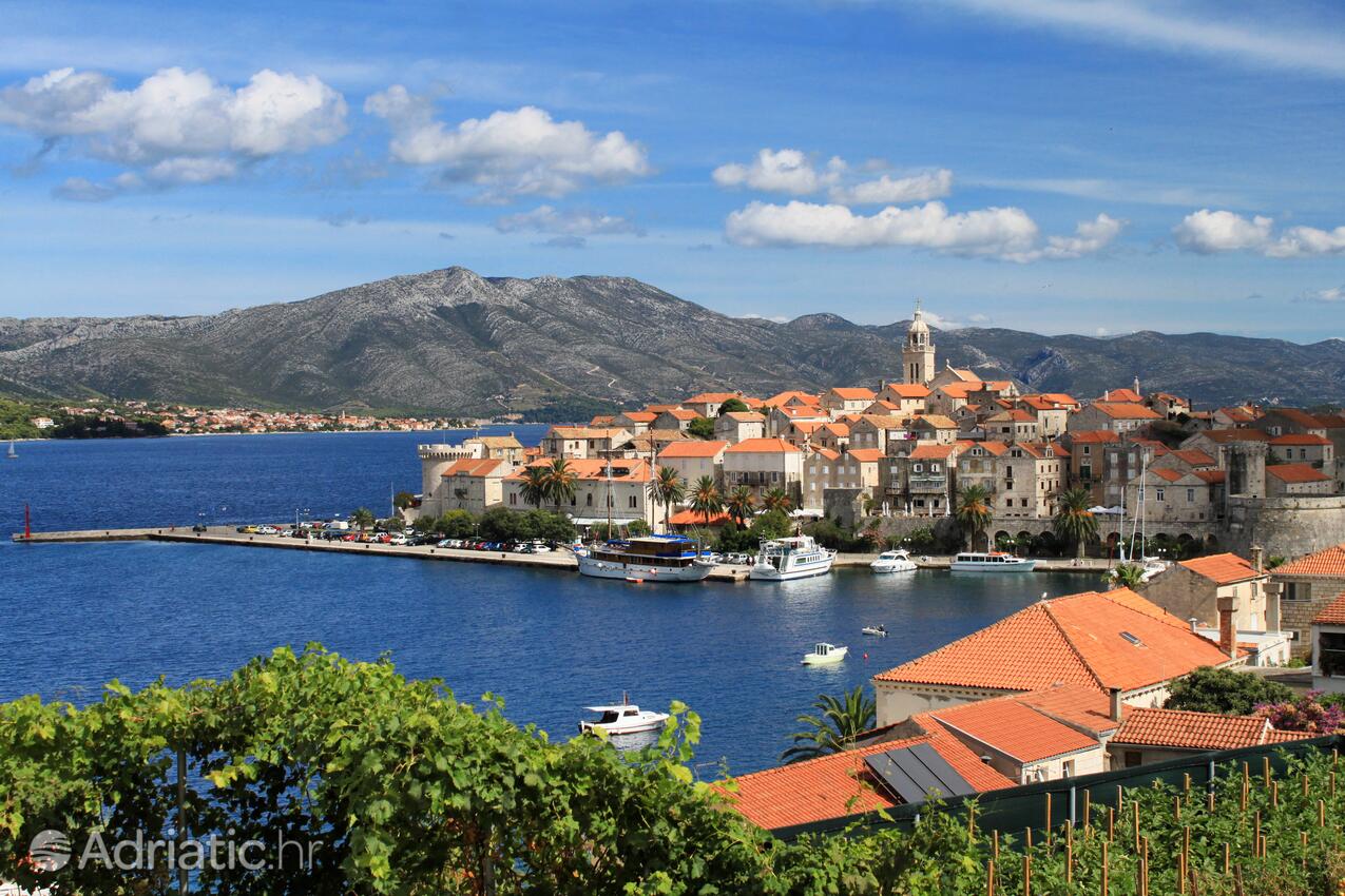 Korčula na otoku Korčula (Južna Dalmacija)