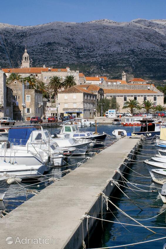 Korčula på otoku Korčula (Južna Dalmacija)