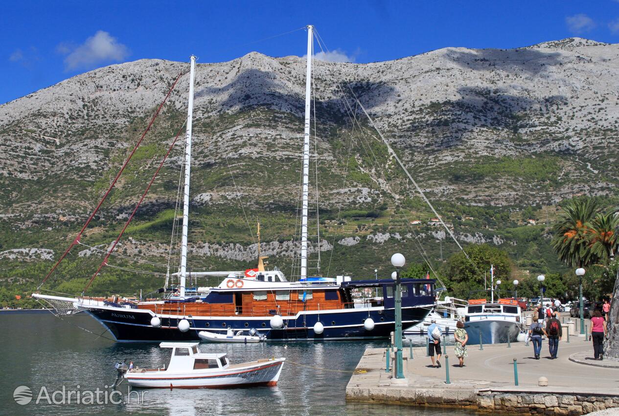 Korčula på otoku Korčula (Južna Dalmacija)