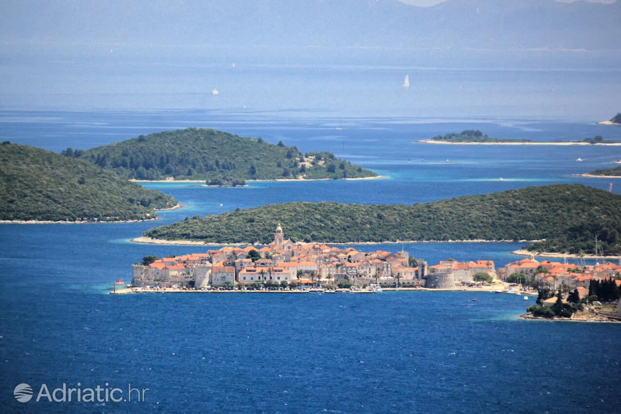 Korčula på otoku Korčula (Južna Dalmacija)