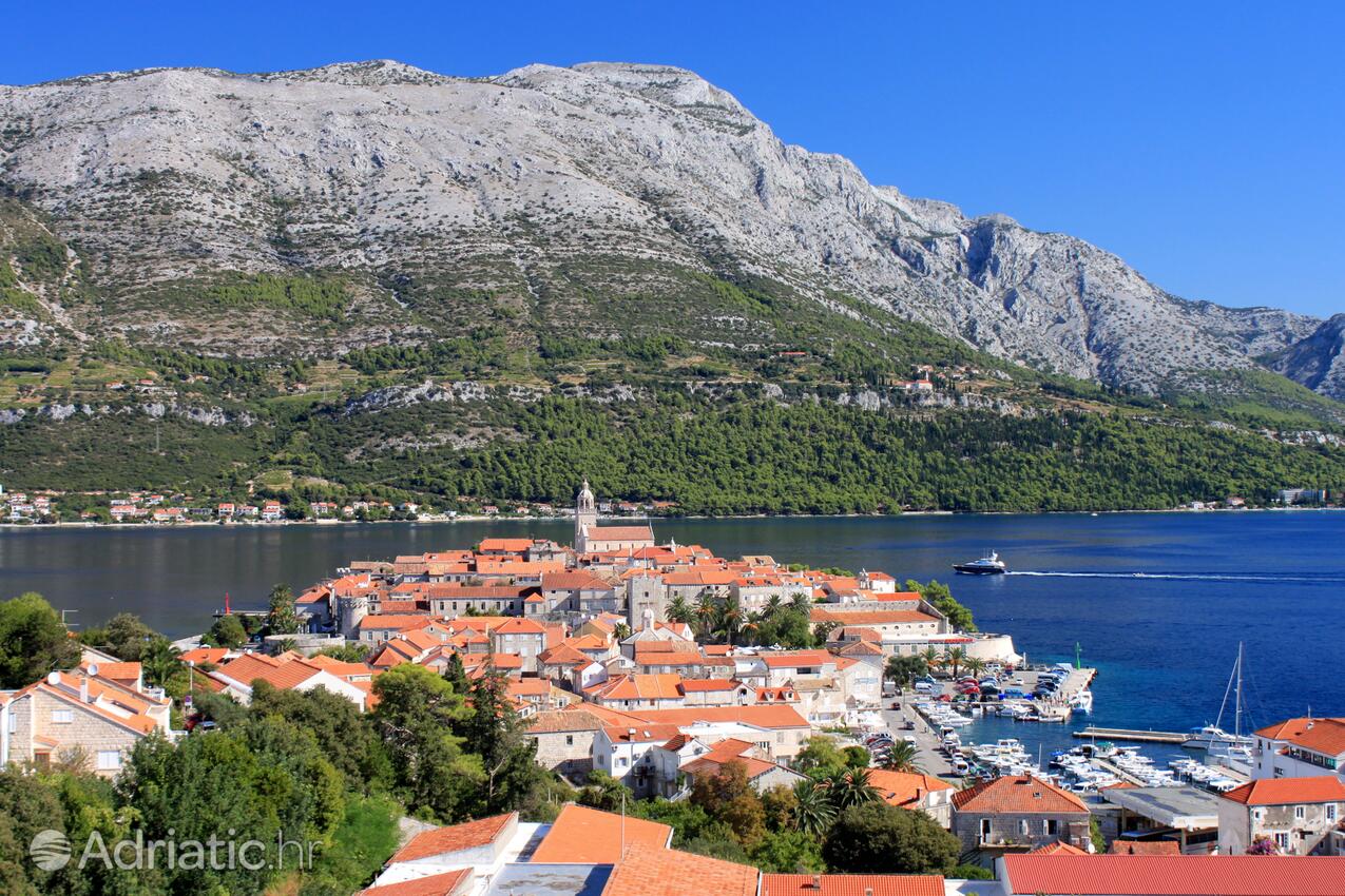 Korčula na otoku Korčula (Južna Dalmacija)