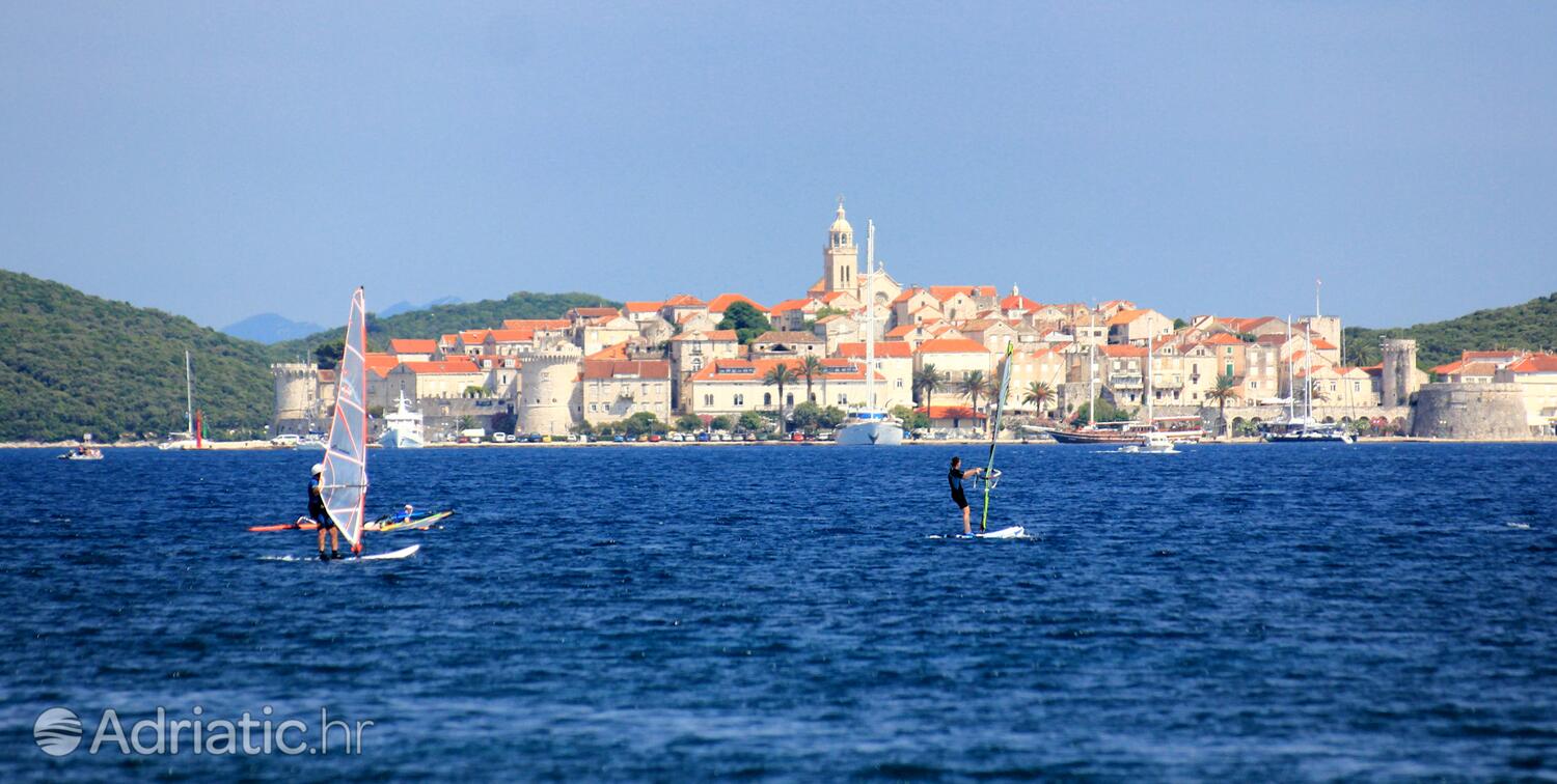 Korčula på otoku Korčula (Južna Dalmacija)