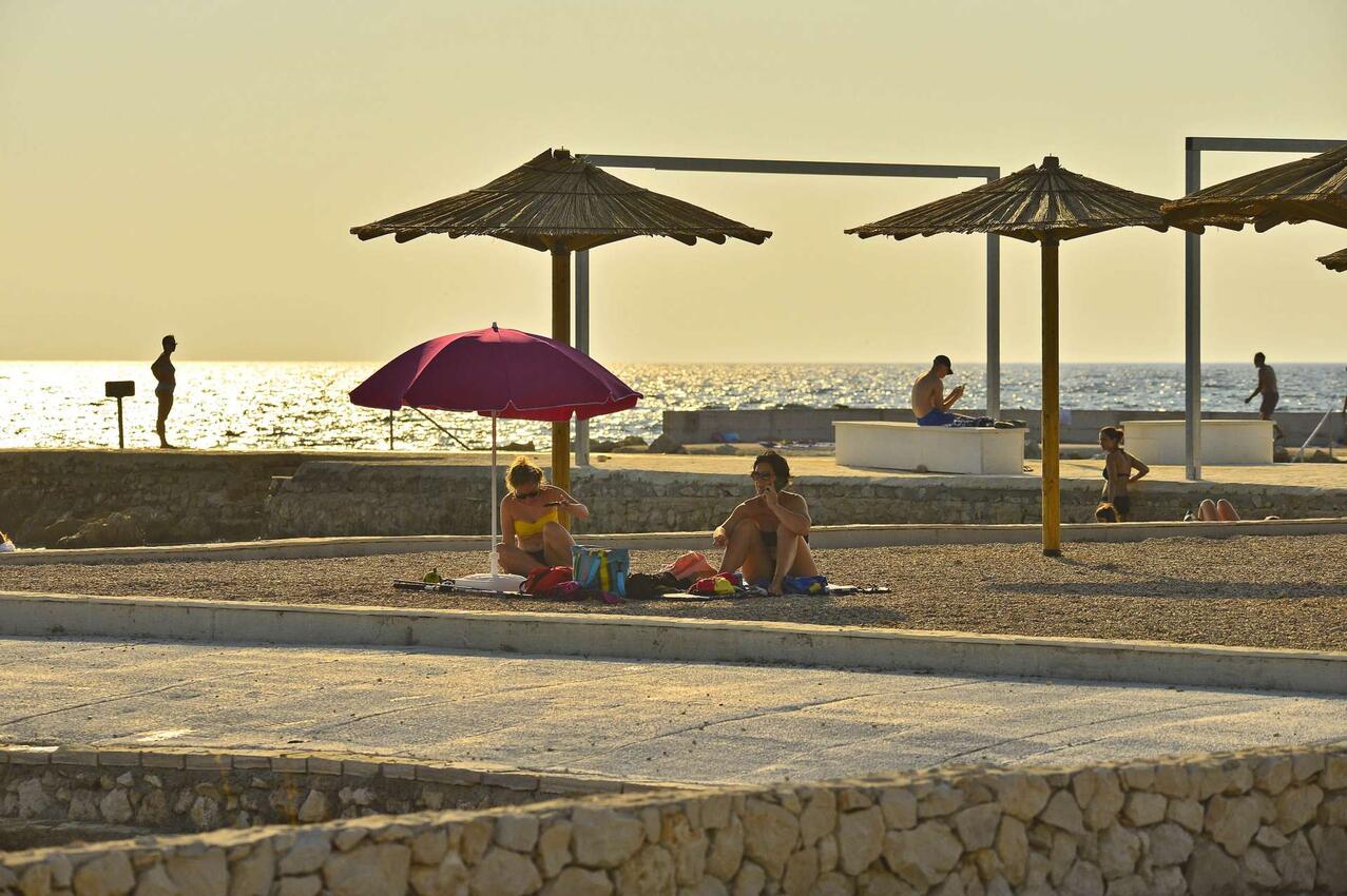 Plaže u blizini - Apartmani uz more Privlaka, Zadar