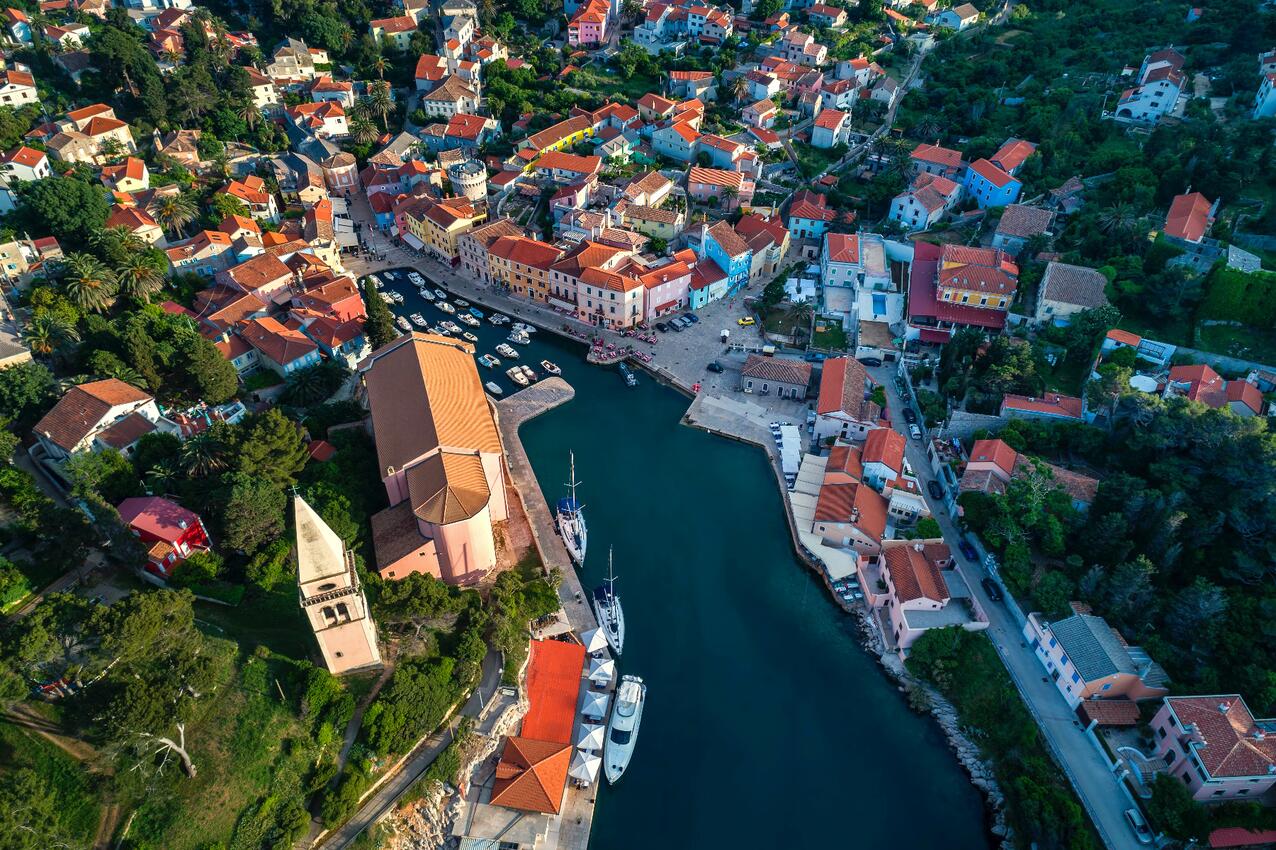 Veli Lošinj sull'isola Lošinj (Kvarner)