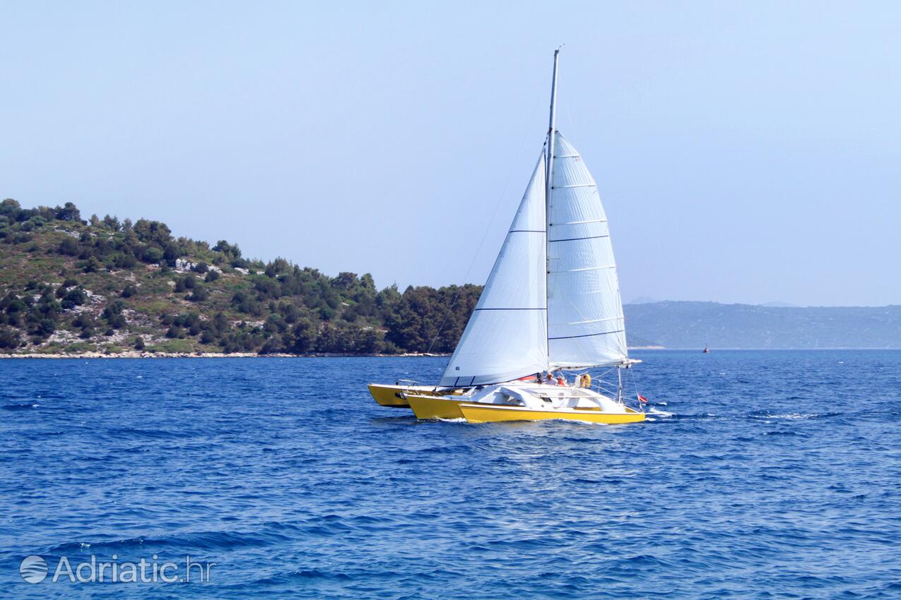 Luka på otoku Dugi otok (Sjeverna Dalmacija)