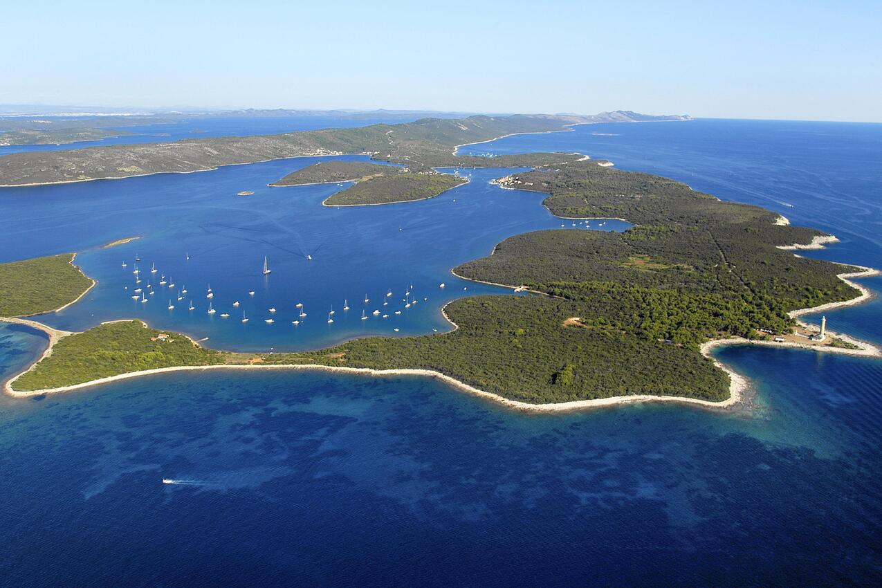 Verunić on the island Dugi otok (Sjeverna Dalmacija)