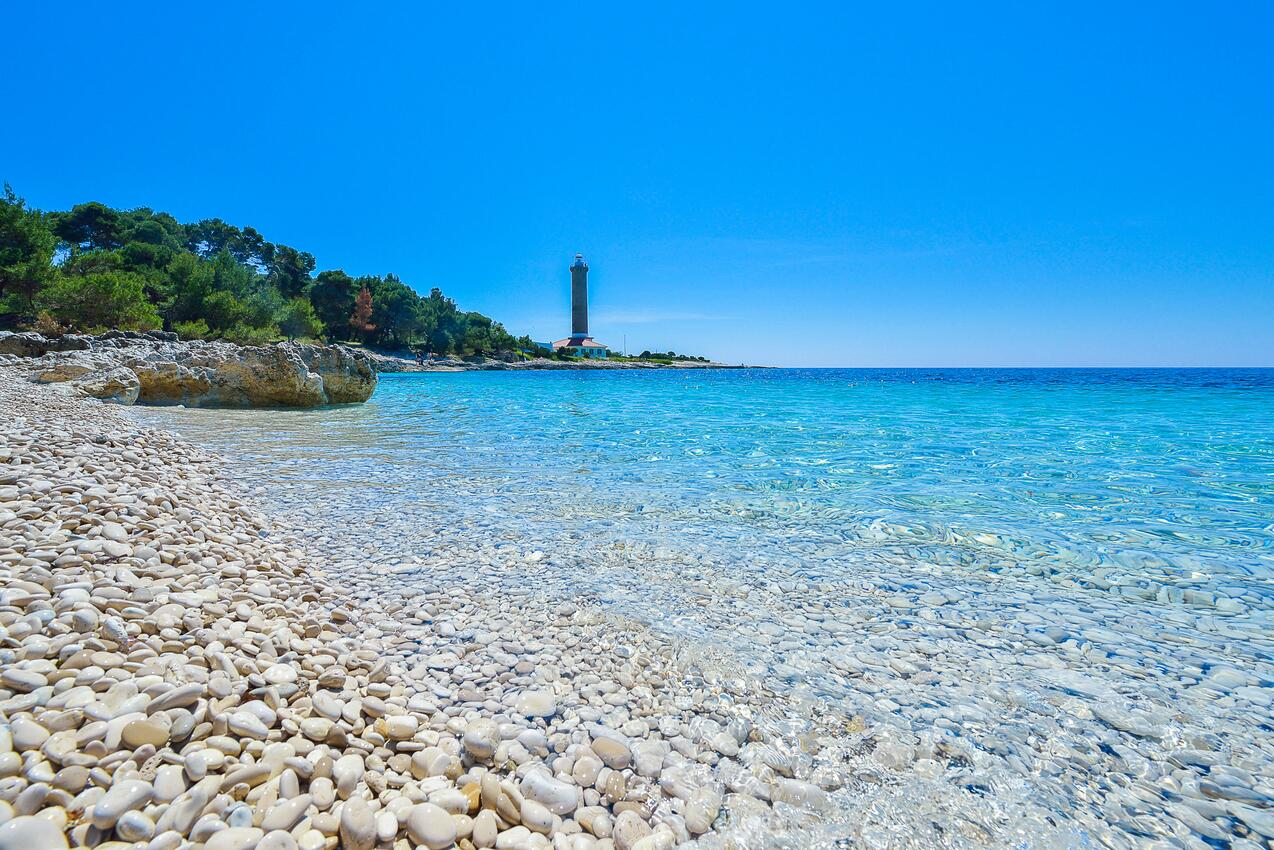 Spiagge nelle vicinanze - Casa vacanze accanto al mare Verunić, Isola Lunga - Dugi otok