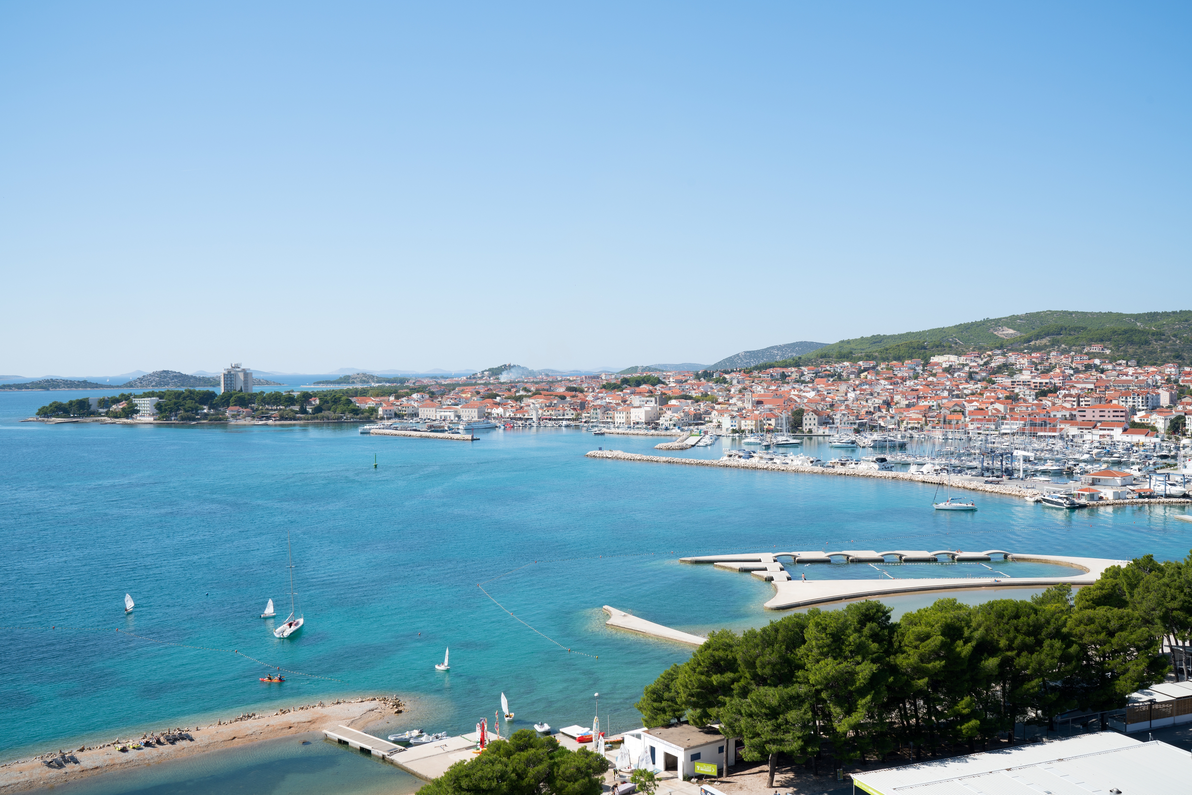 Waar verblijven in Vodice