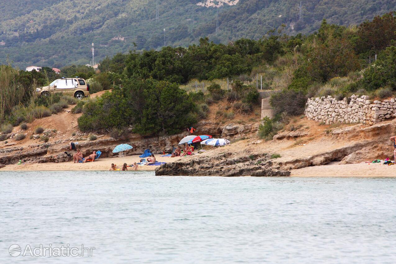Nearby beaches - Apartments with a parking space Barbat, Rab