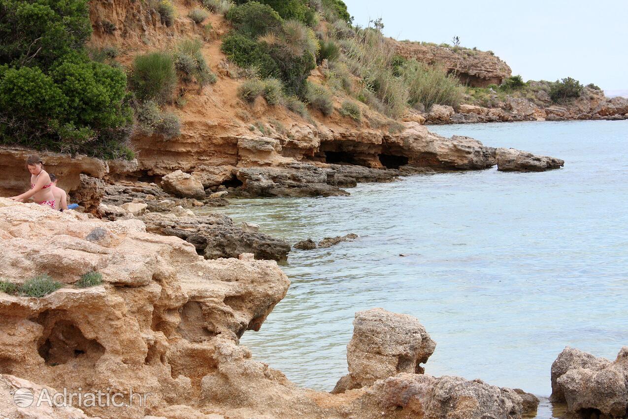 Nearby beaches - Apartments with a parking space Barbat, Rab