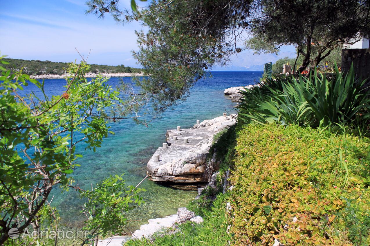 Zaraće (Gdinj) op de route Hvar (Srednja Dalmacija)