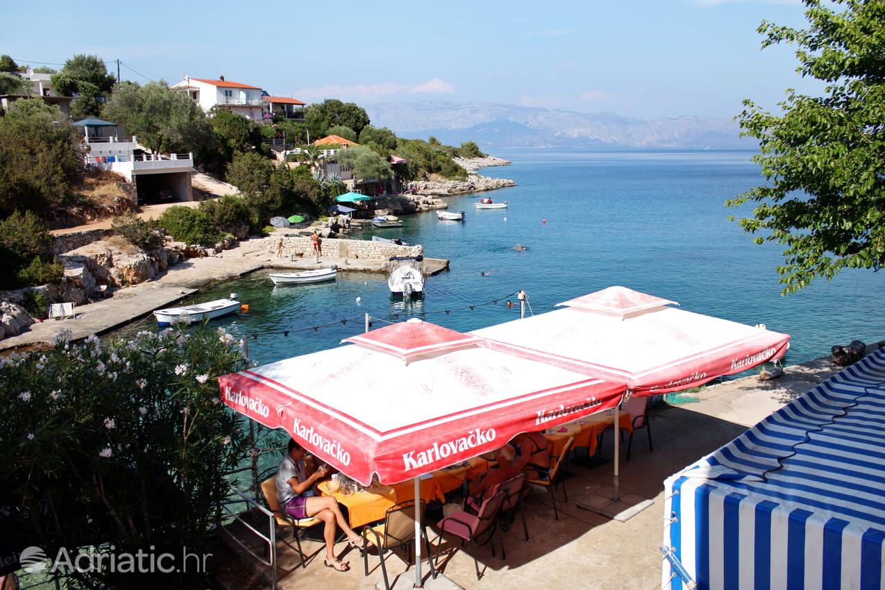 Zaraće (Gdinj) op de route Hvar (Srednja Dalmacija)