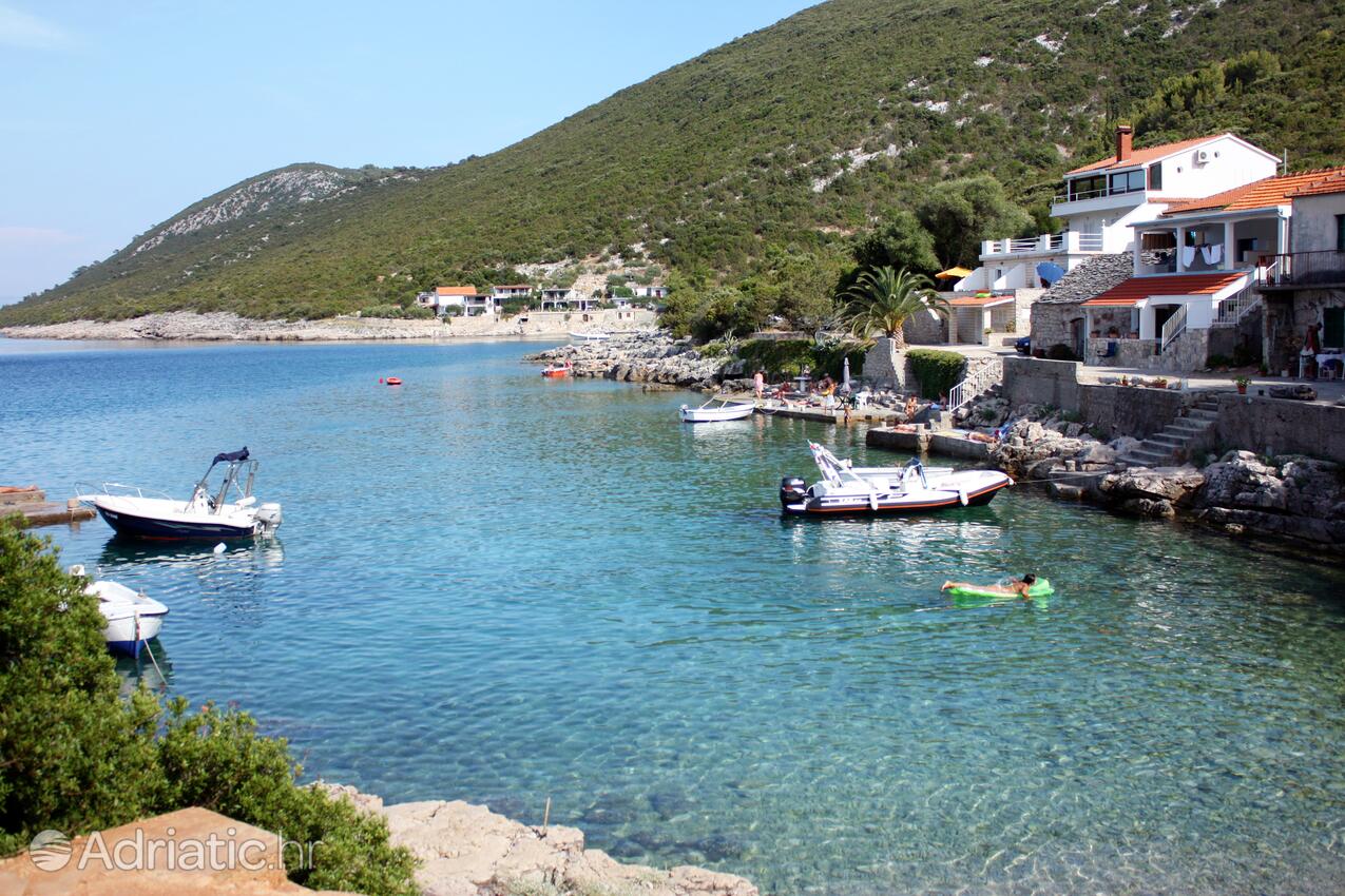 Zaraće (Gdinj) op de route Hvar (Srednja Dalmacija)