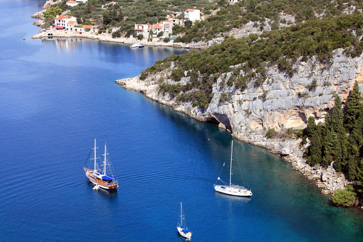 Pokrivenik sur l’île Hvar (Srednja Dalmacija)