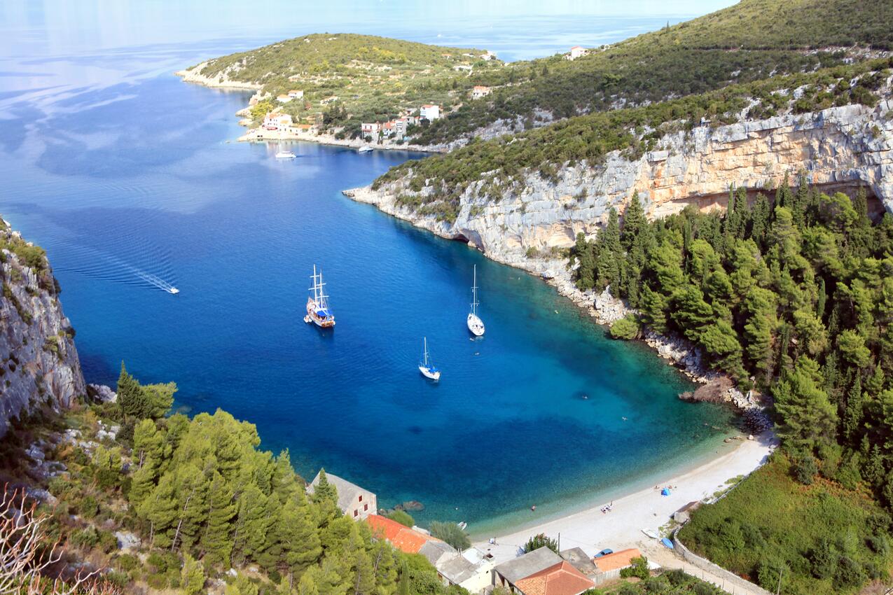 Pokrivenik sur l’île Hvar (Srednja Dalmacija)