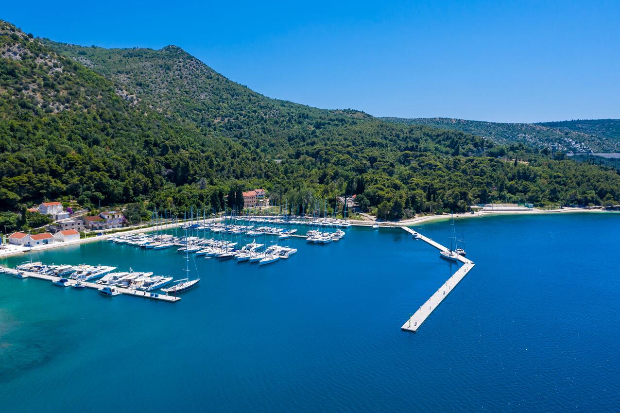 Slano en la riviera Dubrovnik (Južna Dalmacija)