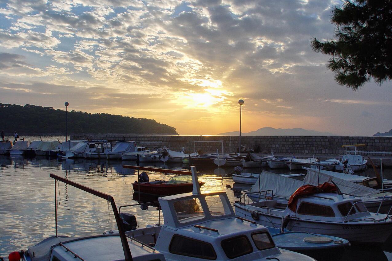 Lopud na ostrove Elafiti (Južna Dalmacija)