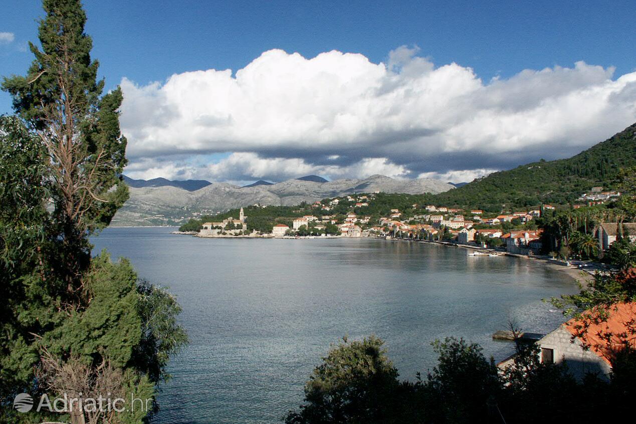 Lopud på otoku Elafiti (Južna Dalmacija)