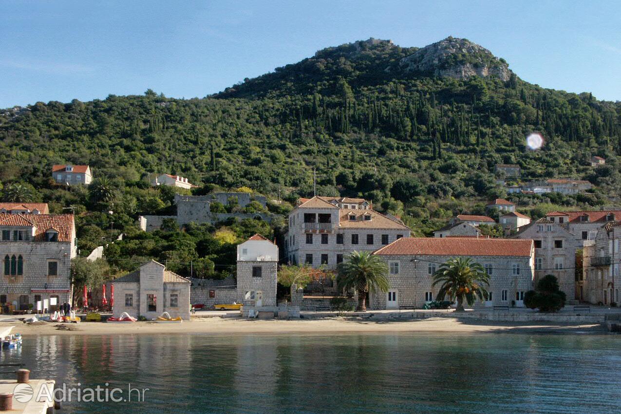 Lopud på otoku Elafiti (Južna Dalmacija)