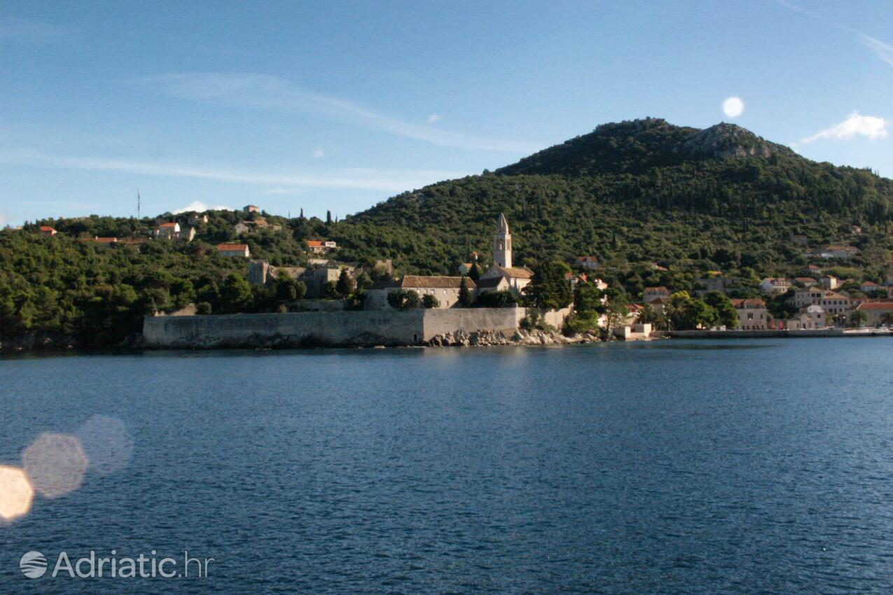 Lopud på otoku Elafiti (Južna Dalmacija)