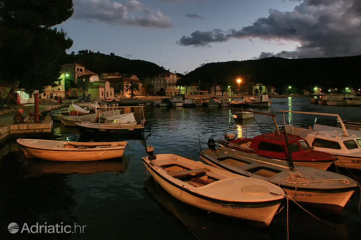 Lopud na ostrove Elafiti (Južna Dalmacija)