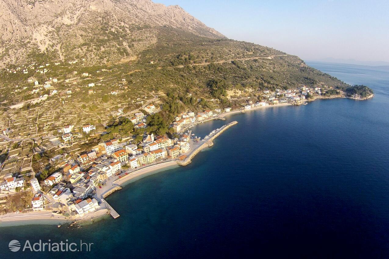 Drašnice pe riviera Makarska (Srednja Dalmacija)