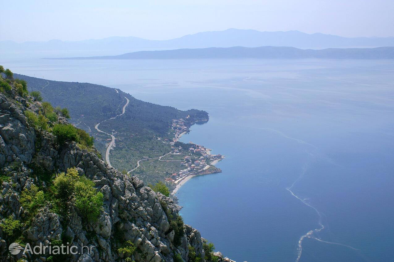 Drašnice pe riviera Makarska (Srednja Dalmacija)