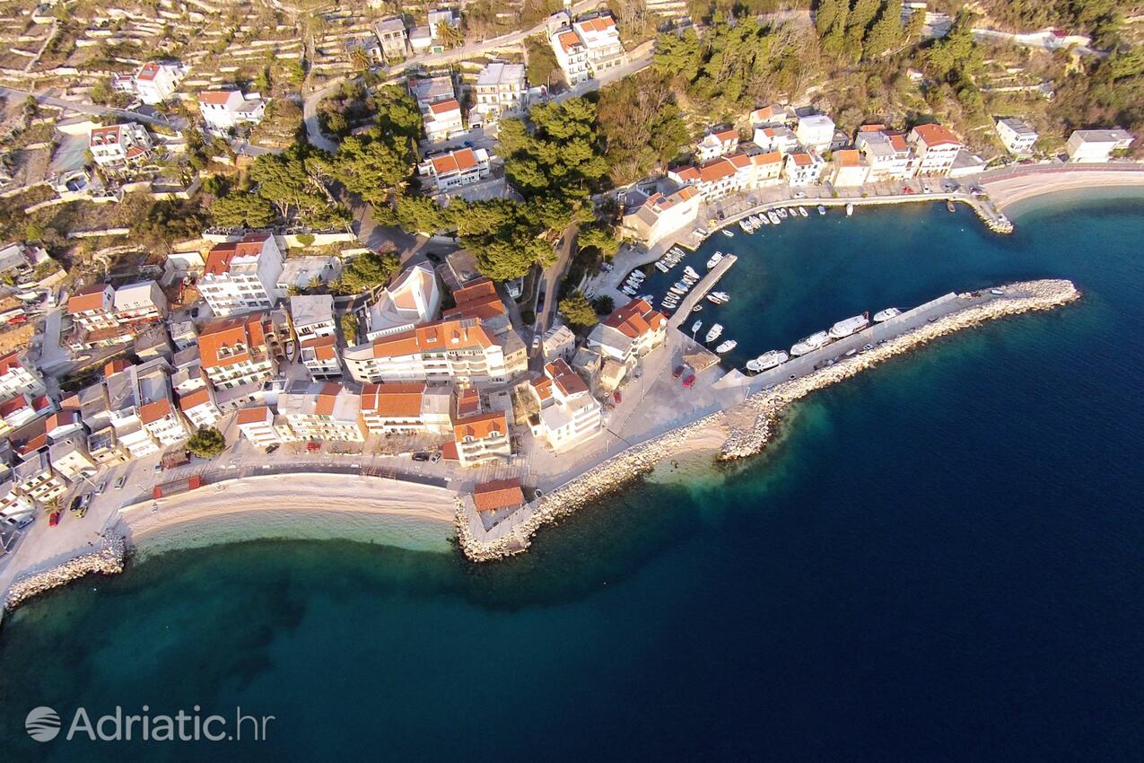 Drašnice pe riviera Makarska (Srednja Dalmacija)