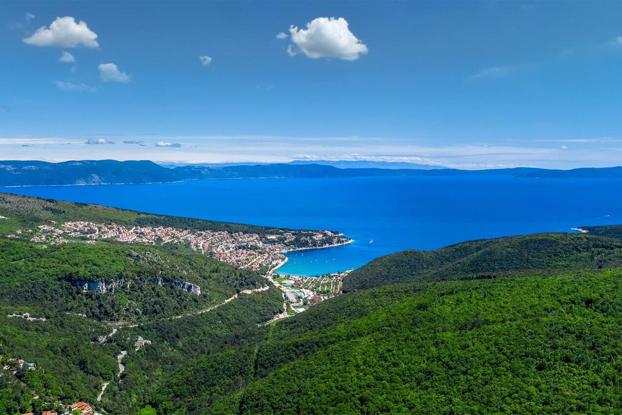 Rabac an der Riviera Labin (Istra)