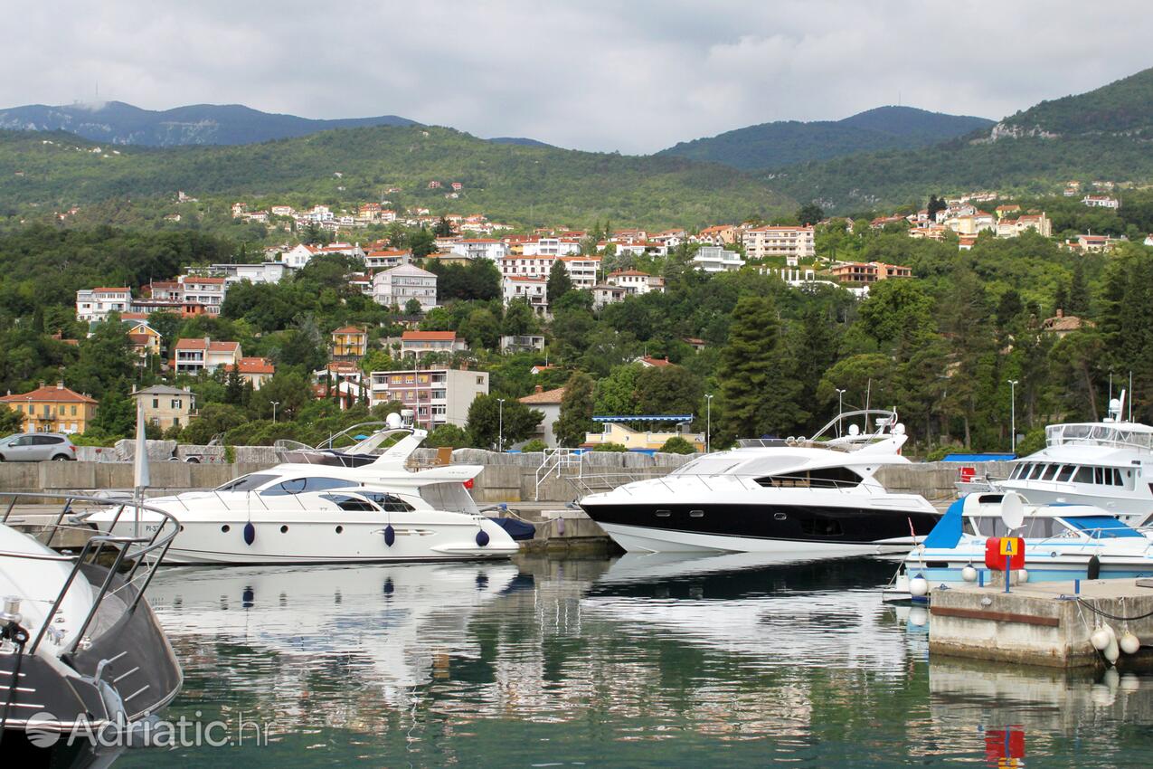 Ičići dans la côte Opatija (Kvarner)