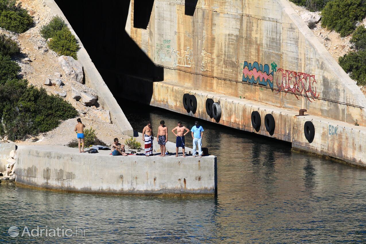 Rogačić op de route Vis (Srednja Dalmacija)