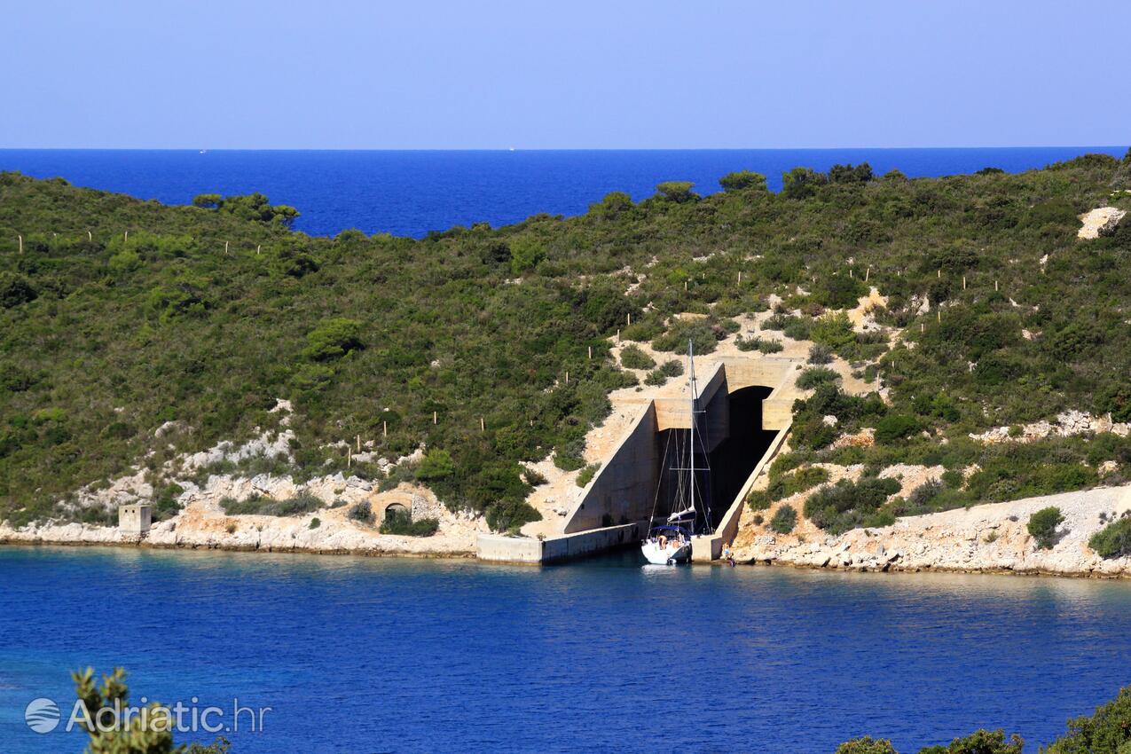 Rogačić op de route Vis (Srednja Dalmacija)