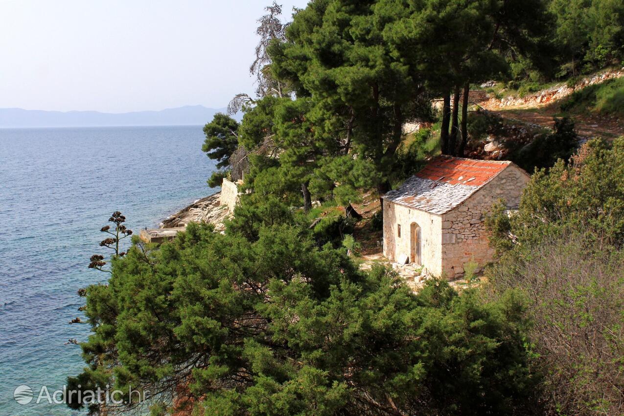 Lučica en la isla Hvar (Srednja Dalmacija)