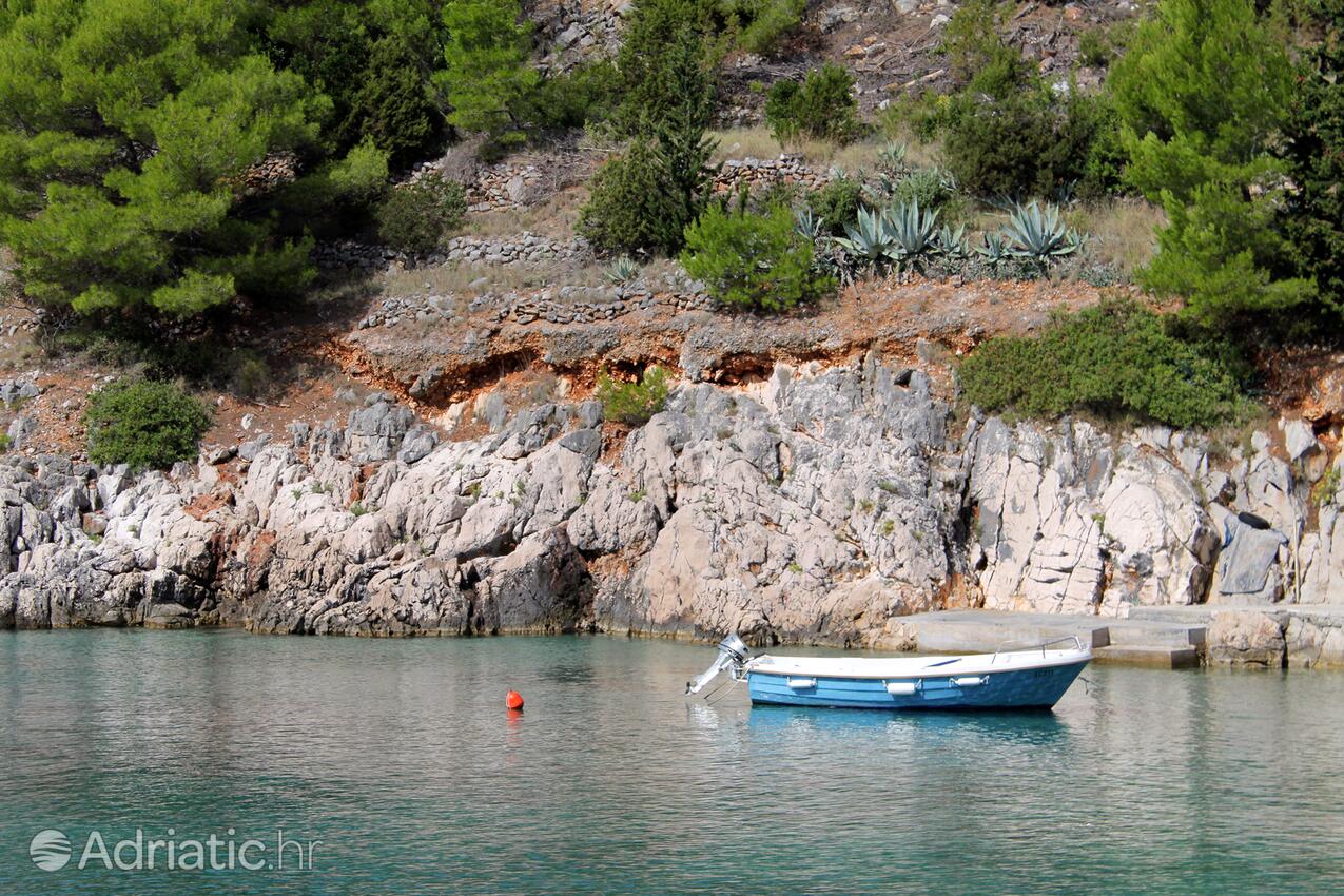 Jedra op de route Hvar (Srednja Dalmacija)