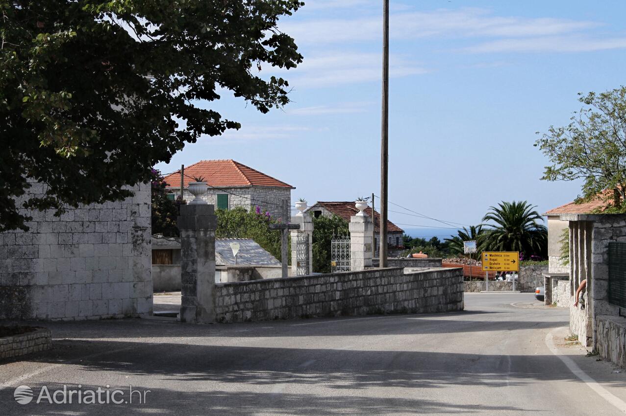 Gornje selo pe insula Šolta (Srednja Dalmacija)