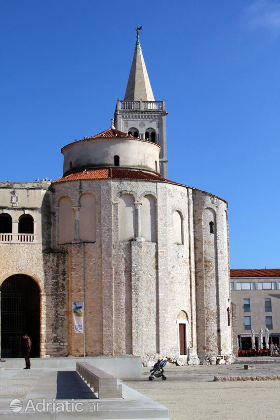 Zadar na riviére Zadar (Sjeverna Dalmacija)