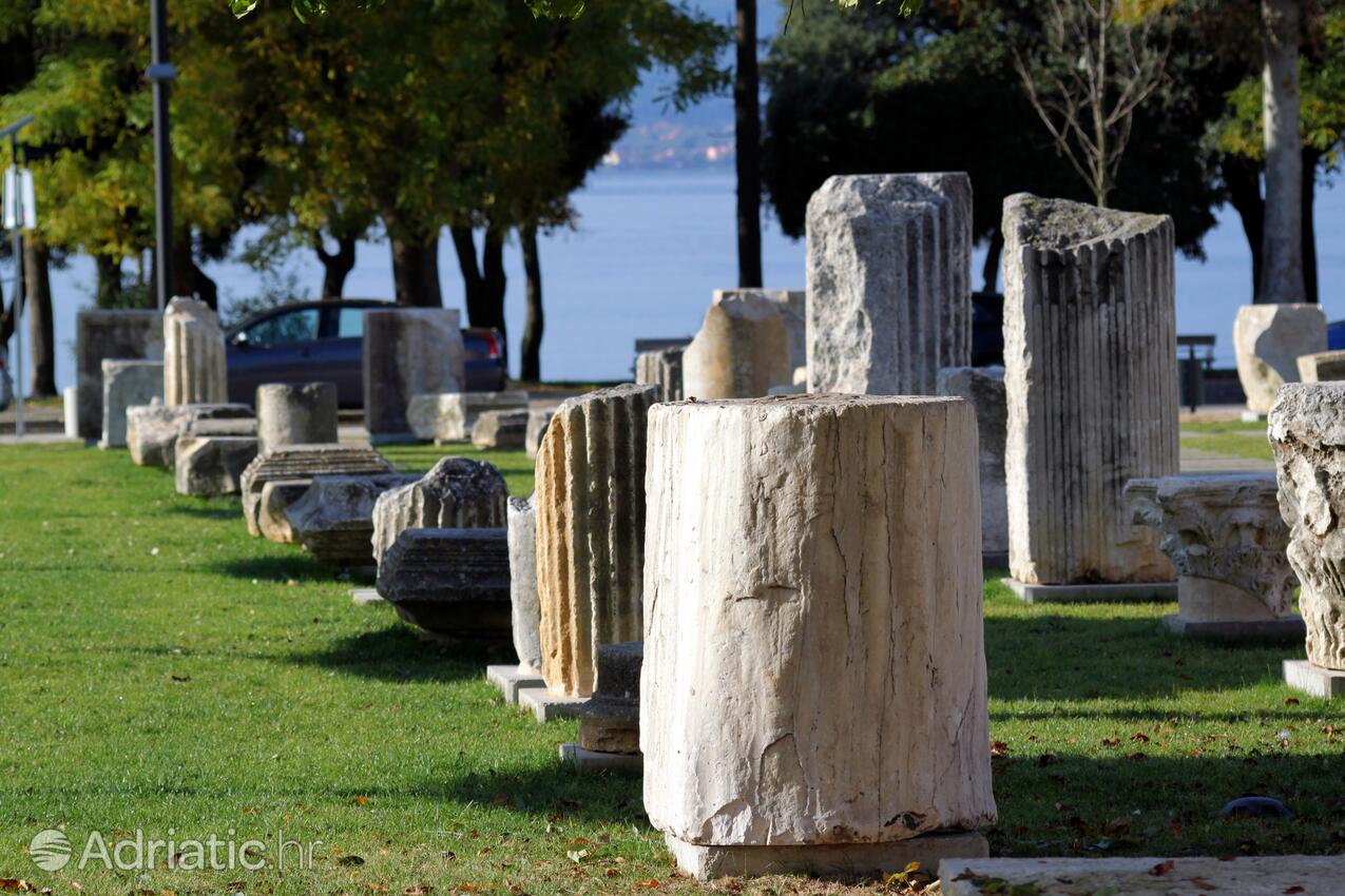 Zadar na riviére Zadar (Sjeverna Dalmacija)