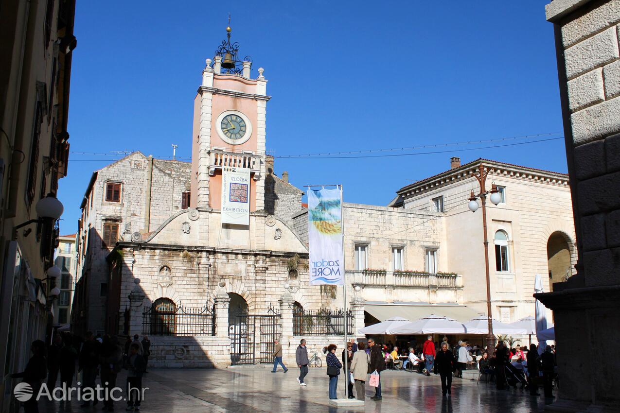 Zadar na riviére Zadar (Sjeverna Dalmacija)