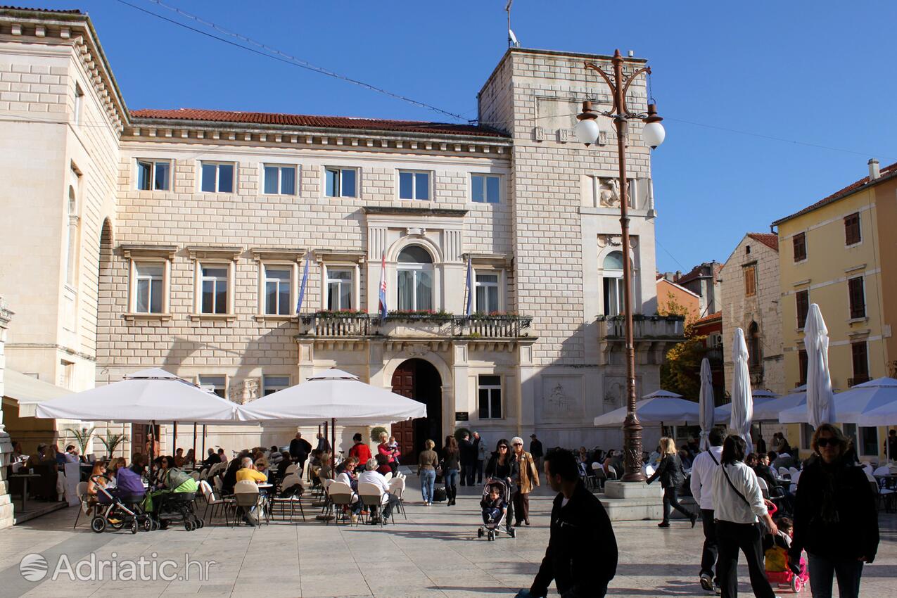 Zadar na riviére Zadar (Sjeverna Dalmacija)