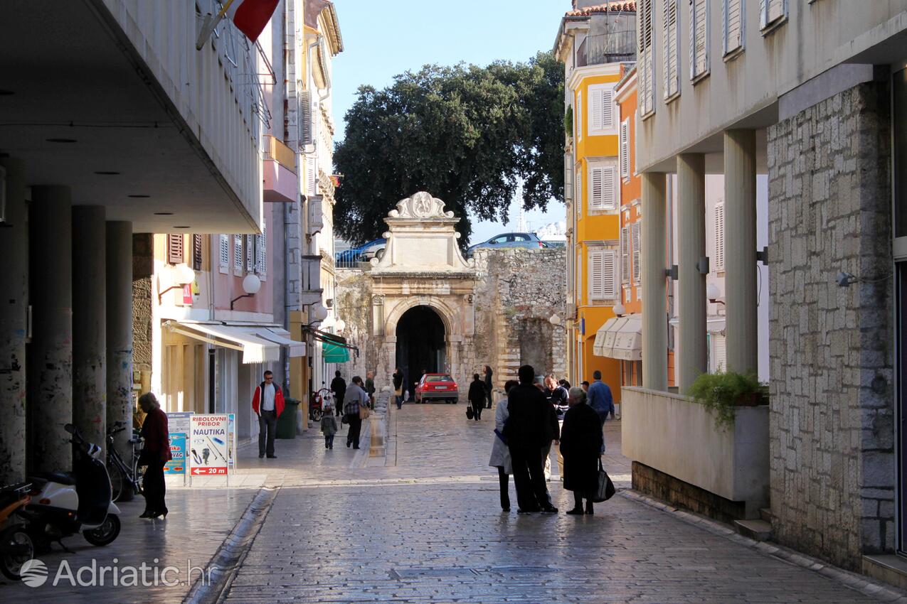 Zadar na riviére Zadar (Sjeverna Dalmacija)