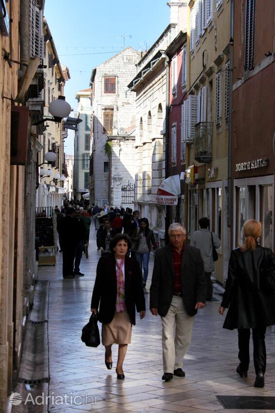 Zadar na riviére Zadar (Sjeverna Dalmacija)