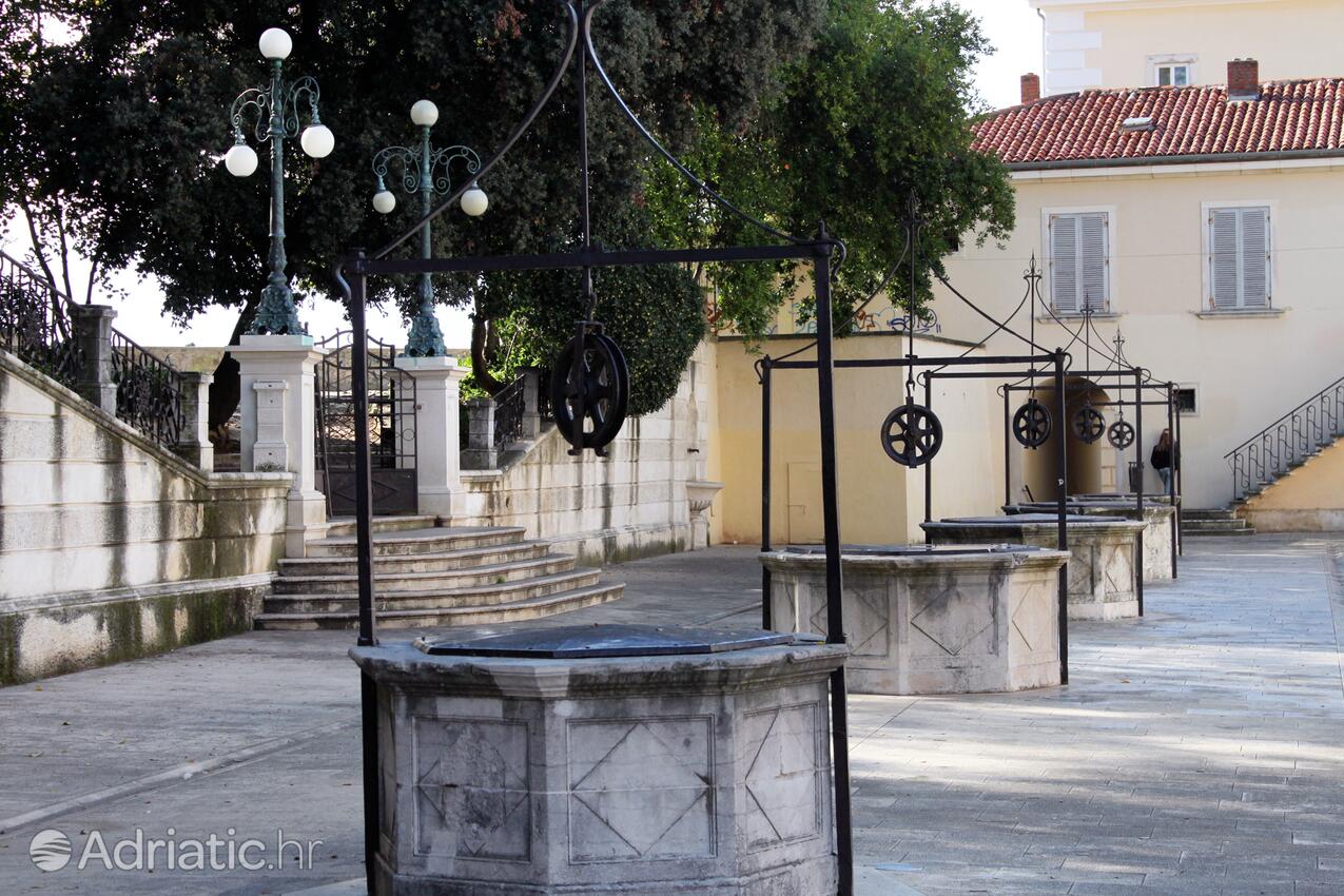 Zadar na riviére Zadar (Sjeverna Dalmacija)