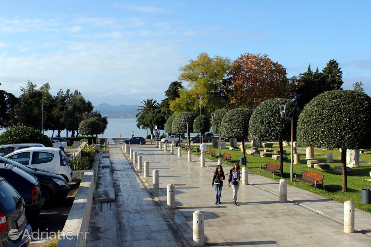 Zadar na riviére Zadar (Sjeverna Dalmacija)