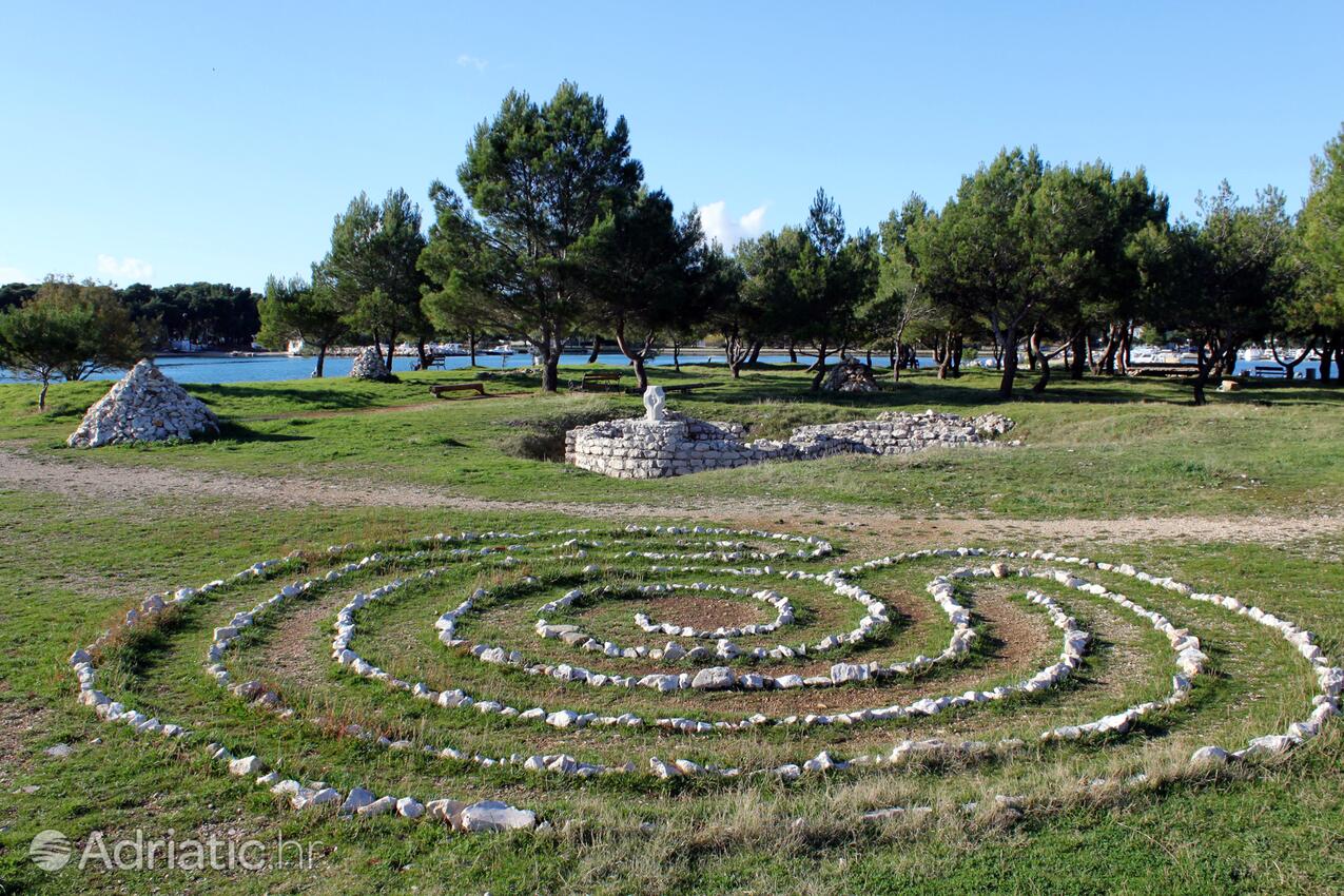 Zadar na riviére Zadar (Sjeverna Dalmacija)