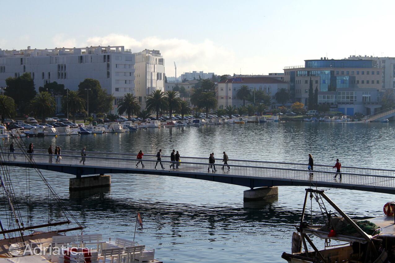 Zadar na riviére Zadar (Sjeverna Dalmacija)