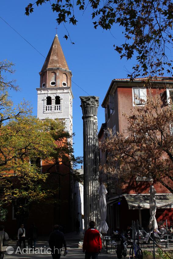 Zadar na riviére Zadar (Sjeverna Dalmacija)