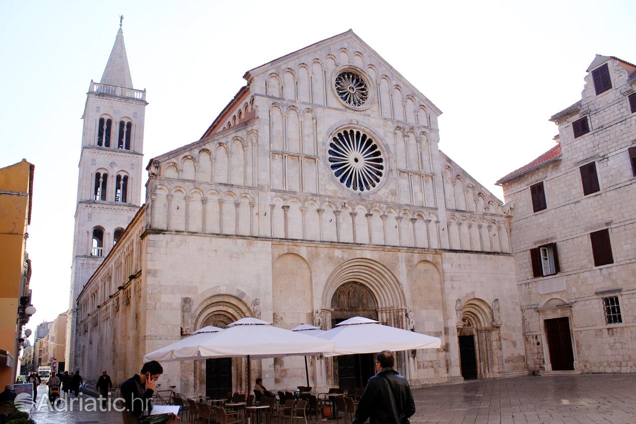 Zadar na riviére Zadar (Sjeverna Dalmacija)